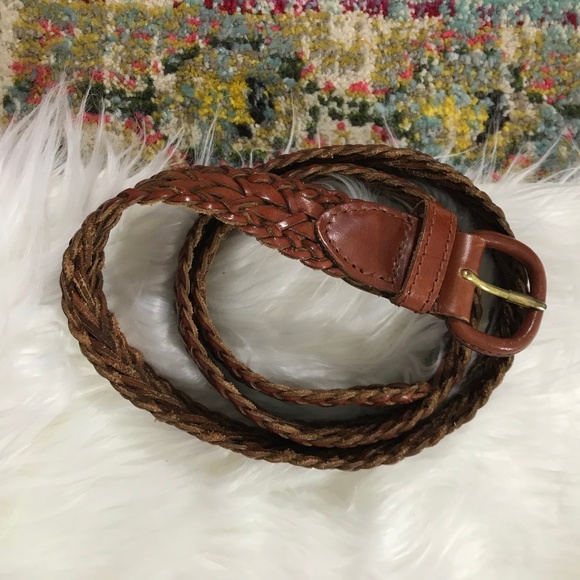 Talbots Accessories - Talbots • Boho Woven Genuine Leather Belt Talbots Accessories - Talbots • Boho Woven Genuine Leather Belt